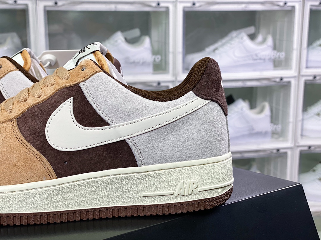 Nike Air Force 1´07 Low”Milk Tea/Coffee Brown/Grey” style code:BL3099-233插图4