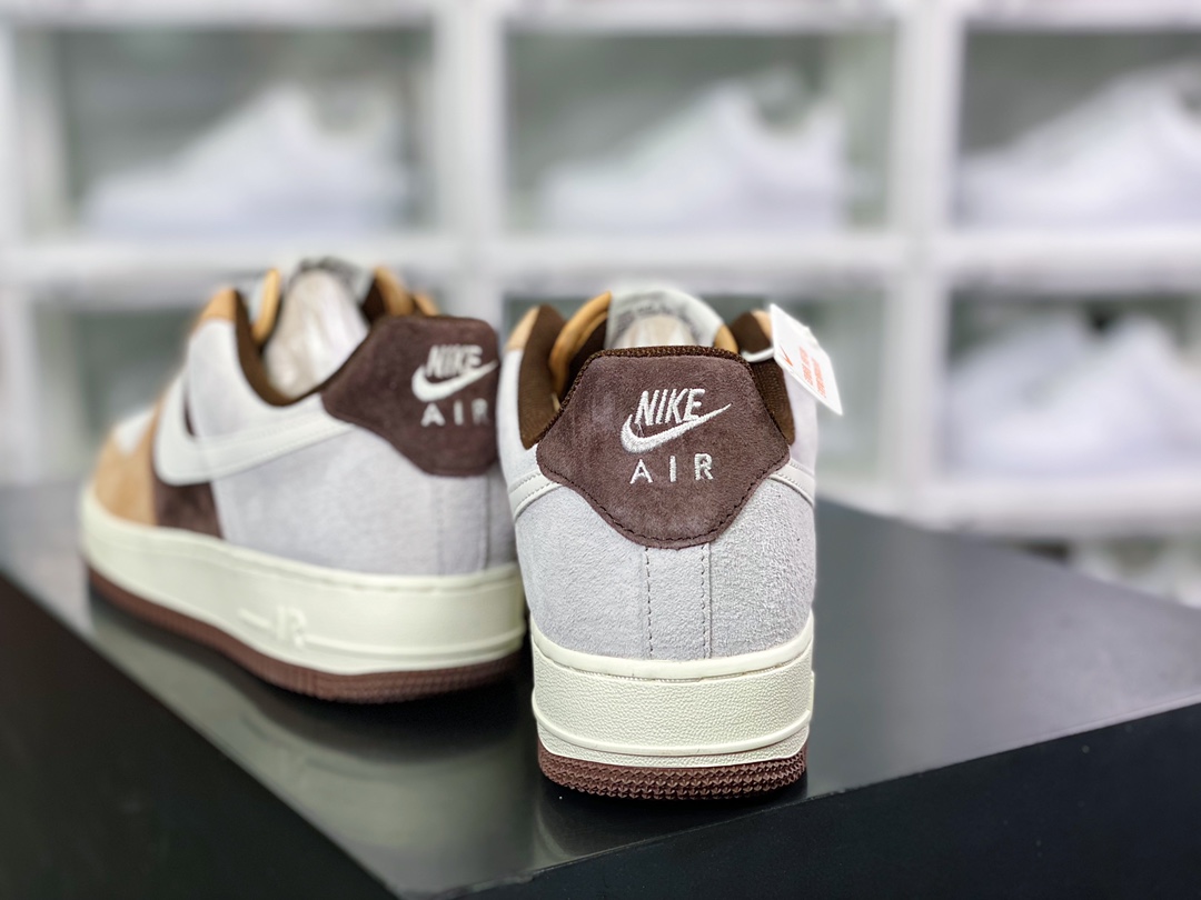 Nike Air Force 1´07 Low”Milk Tea/Coffee Brown/Grey” style code:BL3099-233插图2