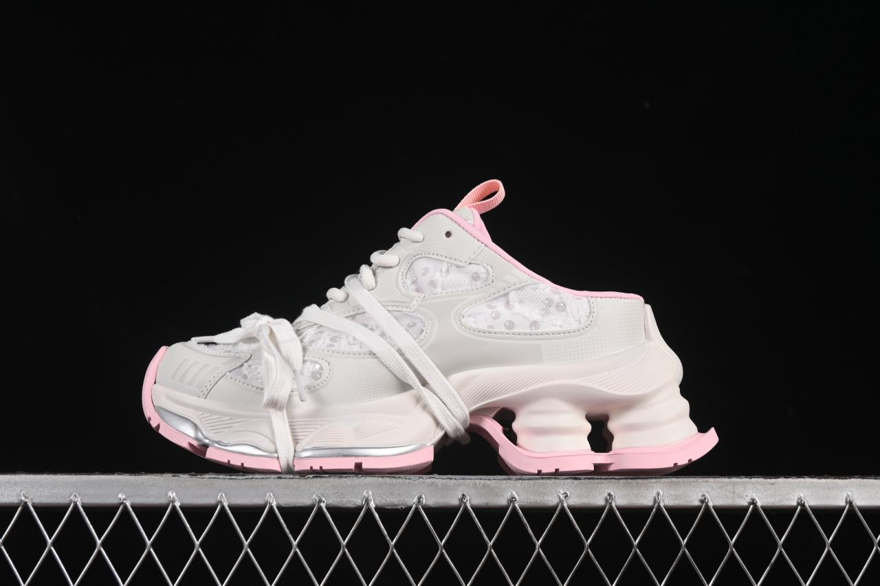 GG-CC Star Same Style Strap Hollow Dad Shoes G25U9910 Pink: A Y2K-Inspired Masterpiece of Comfort and Style