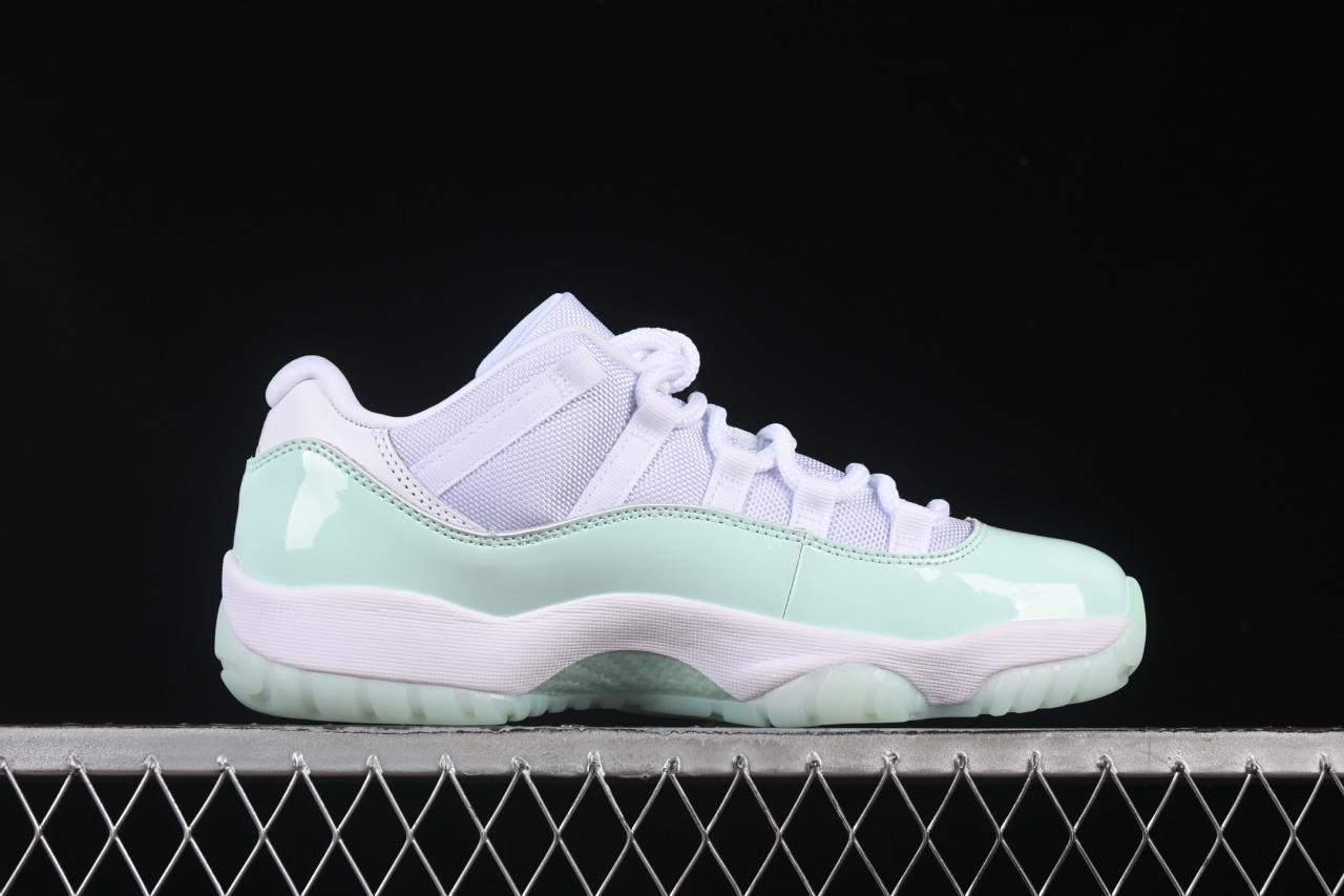 Air Jordan 11 Low Lgloo Mint Green: Authentic Sneakers in Full Sizes插图1