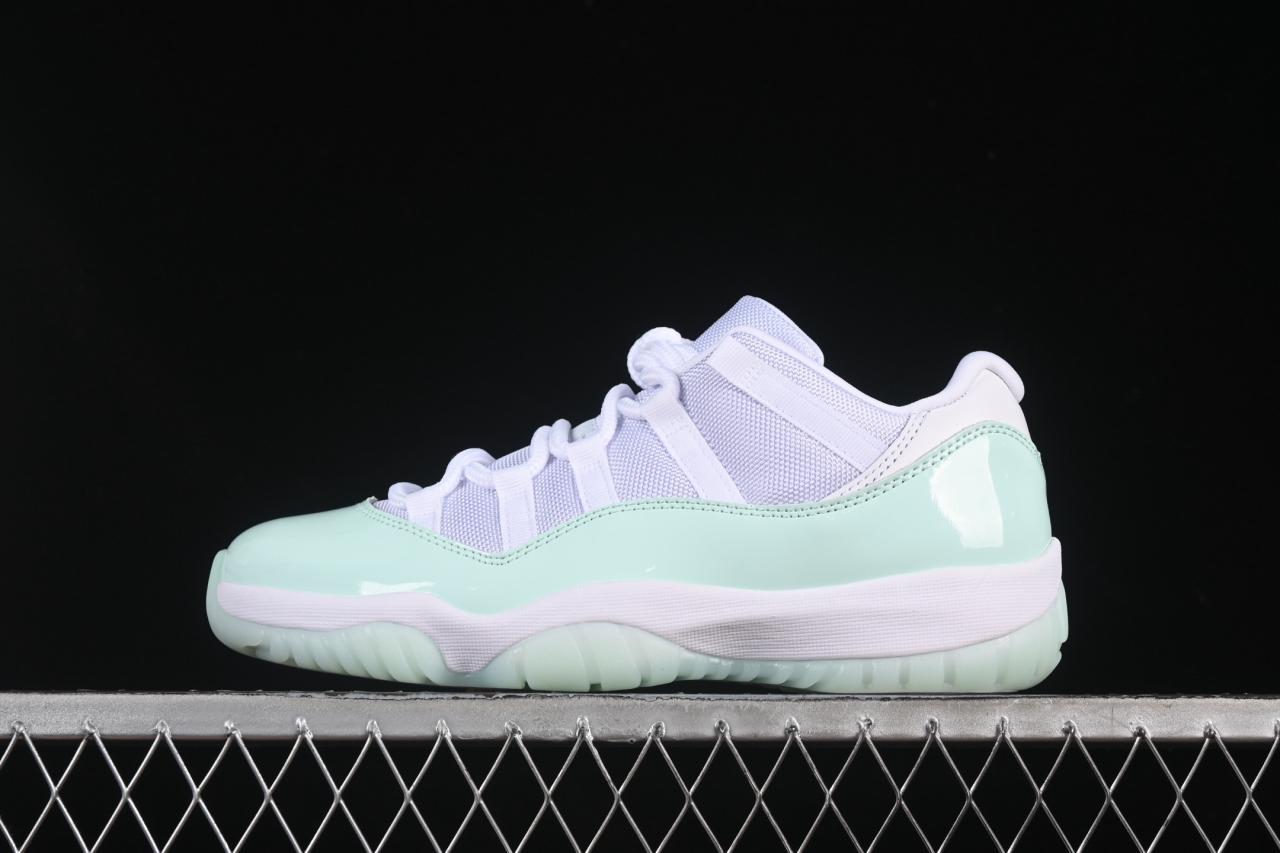 Air Jordan 11 Low Lgloo Mint Green: Authentic Sneakers in Full Sizes