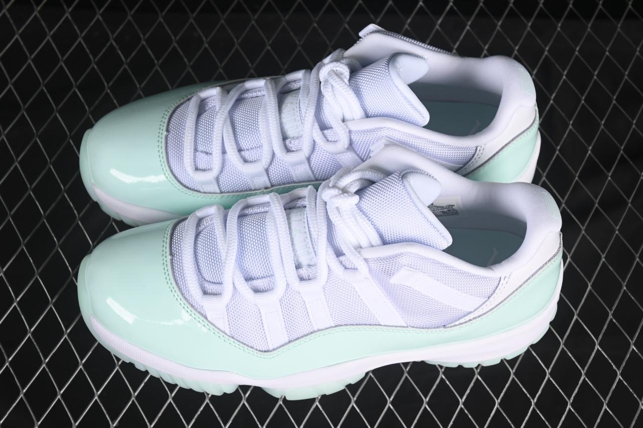 Air Jordan 11 Low Lgloo Mint Green: Authentic Sneakers in Full Sizes插图3