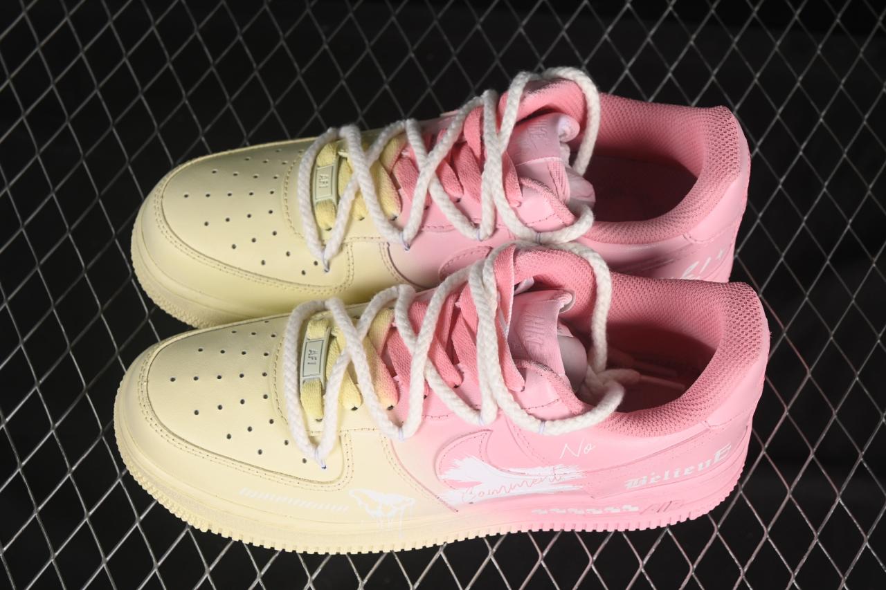 Nike Air Force 1 ’07 Low “Purple Butterfly” Graffiti – QR2032-520插图3