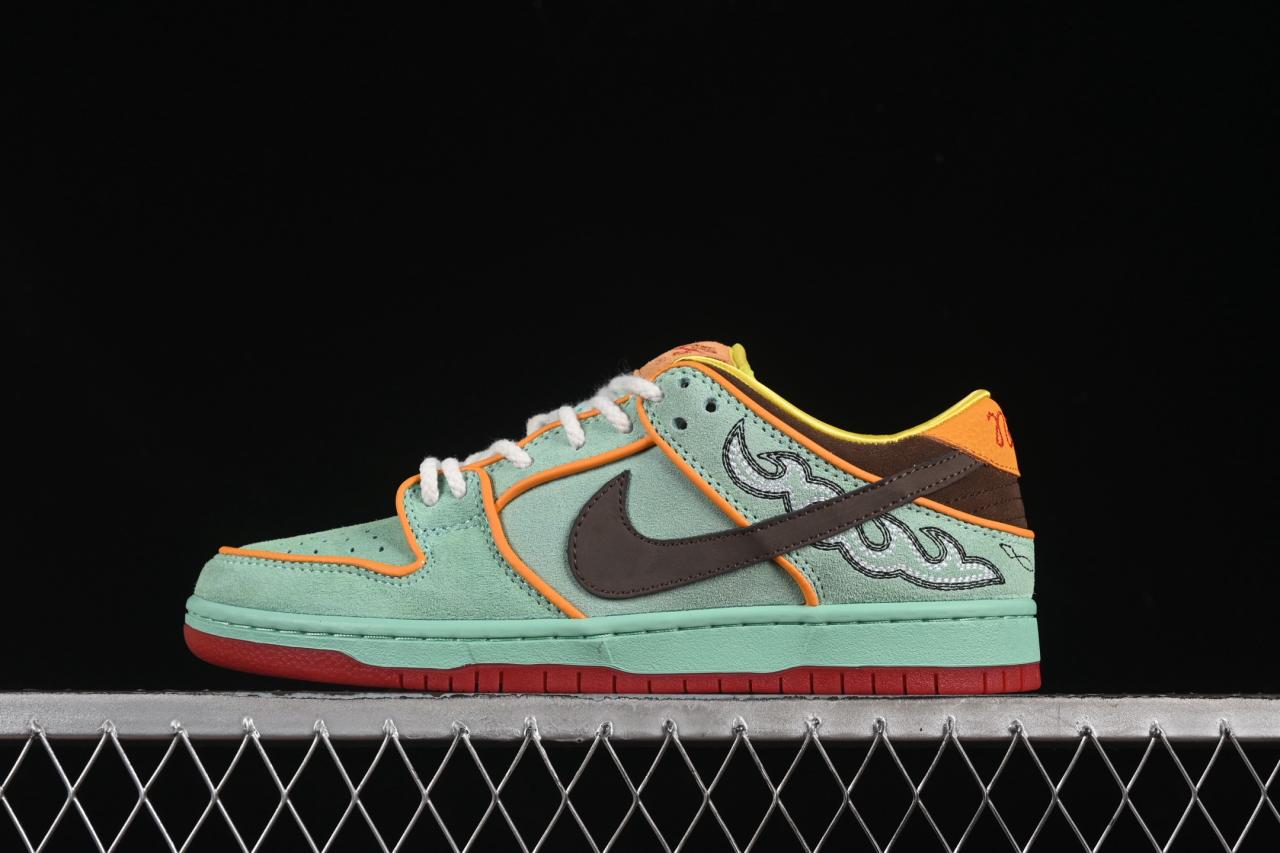 Nike SB Dunk Low “Tourmaline” Skate Shoes – HF3058-300 – Western Style