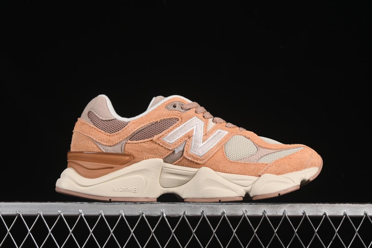 New Balance 9060 Retro Running Shoes – Breathable Cushioned Sneakers U9060WCW插图1
