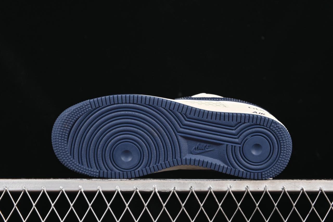 Nike x Gucci AF1 Low: Blue Hook Board Shoes | XS1958-564插图2
