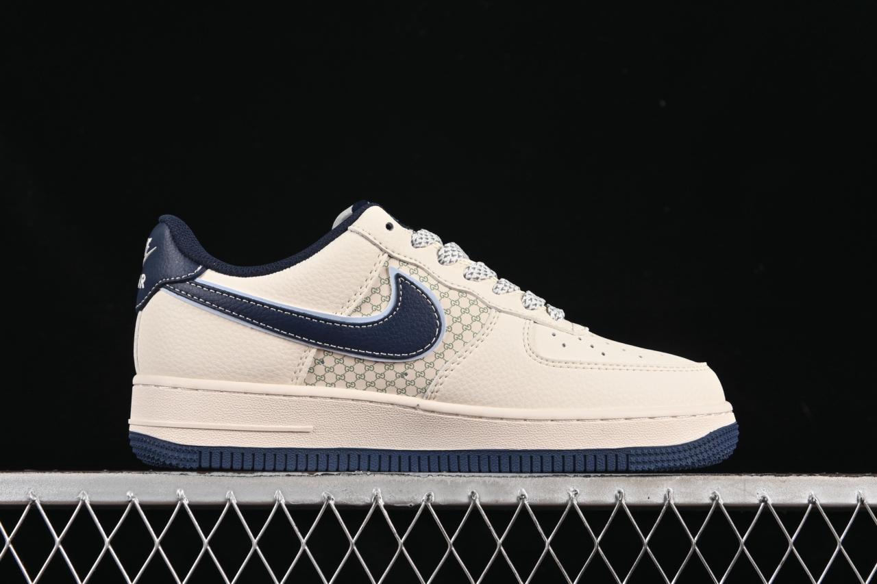 Nike x Gucci AF1 Low: Blue Hook Board Shoes | XS1958-564插图1