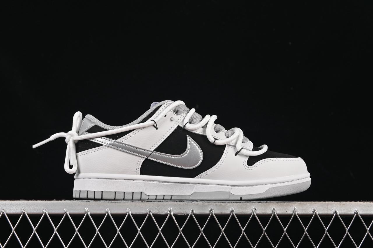 NIKE SB DUNK LOW ‘JUST DO IT’ STRAP ANNIVERSARY CUSTOM BOARD SHOES WS0414-025插图1