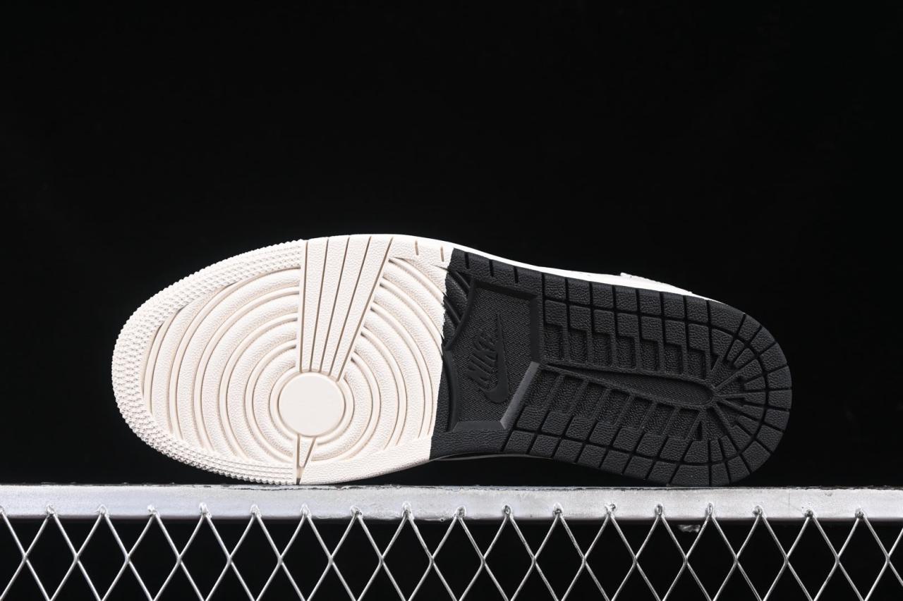 Travis Scott x Fragment x Air Jordan 1 Low OG SP: Reverse Swoosh, Premium Leather插图2