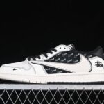 Travis Scott x Fragment x Air Jordan 1 Low OG SP: Reverse Swoosh, Premium Leather