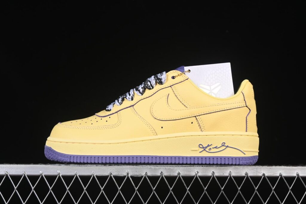 Nike Air Force 1 ’07 Low Kobe Tribute: Premium Leather & Full-Length Air Cushioning