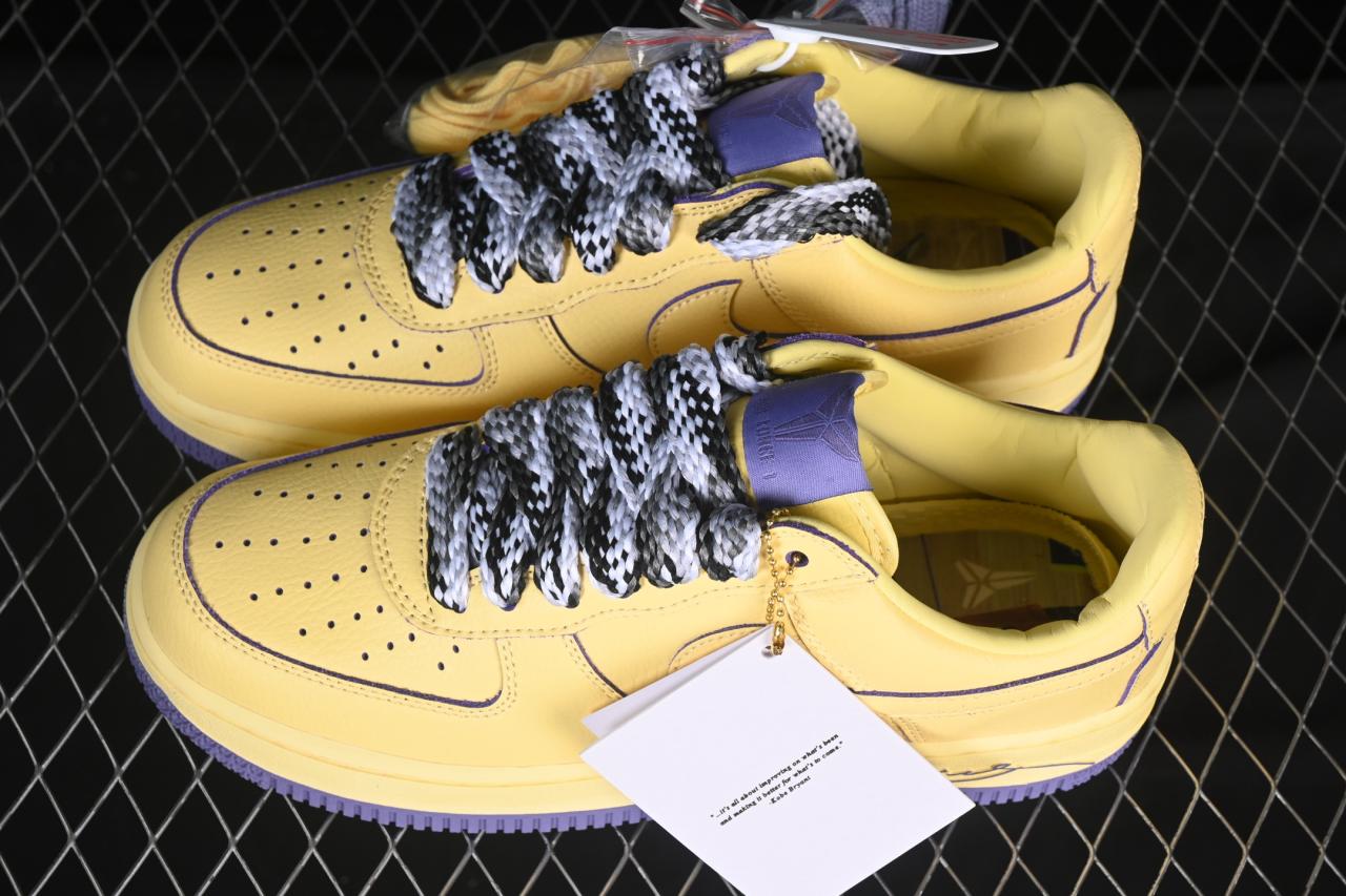 Nike Air Force 1 ’07 Low Kobe Tribute: Premium Leather & Full-Length Air Cushioning插图3