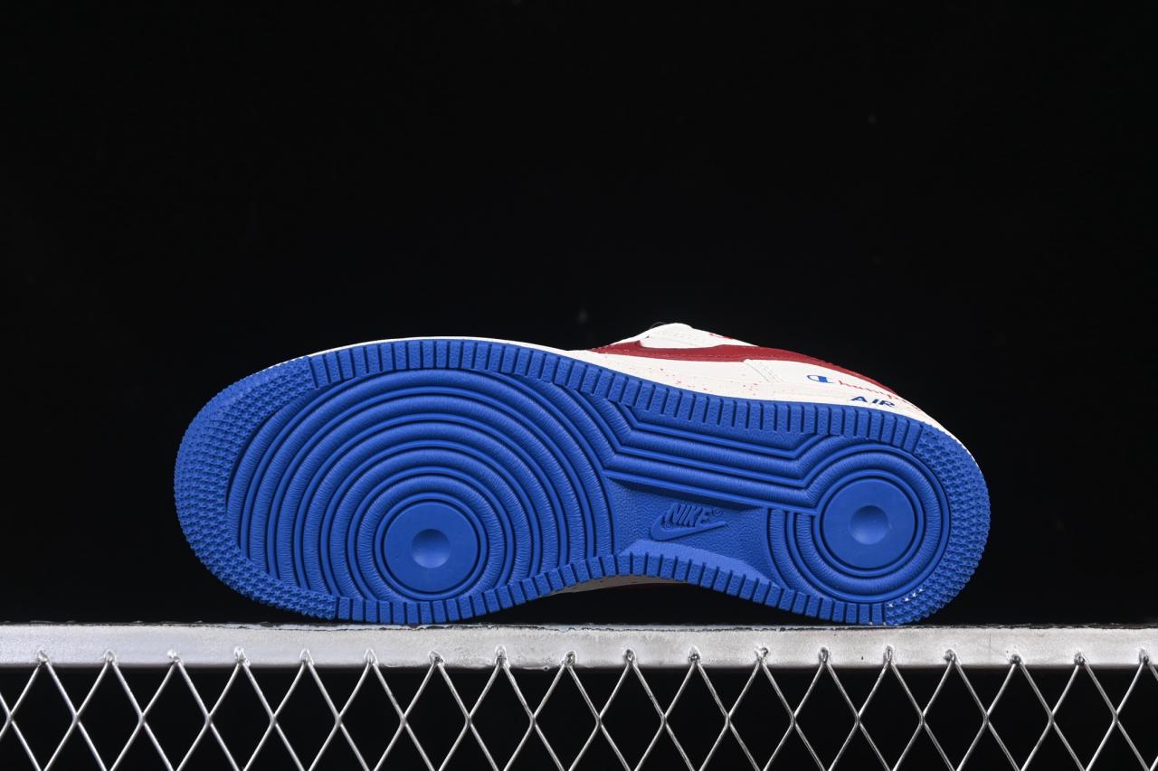 Nike Air Force 1 ’07 Low Champions Collab | Premium Construction & Full-Length Air插图2