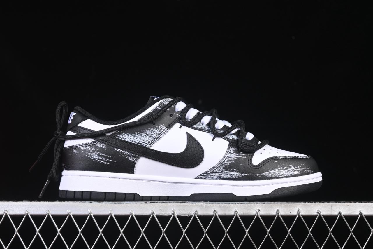 Nike SB Dunk Low Punk Strap Custom Sneakers | Premium Craftsmanship & Collector Packaging插图1