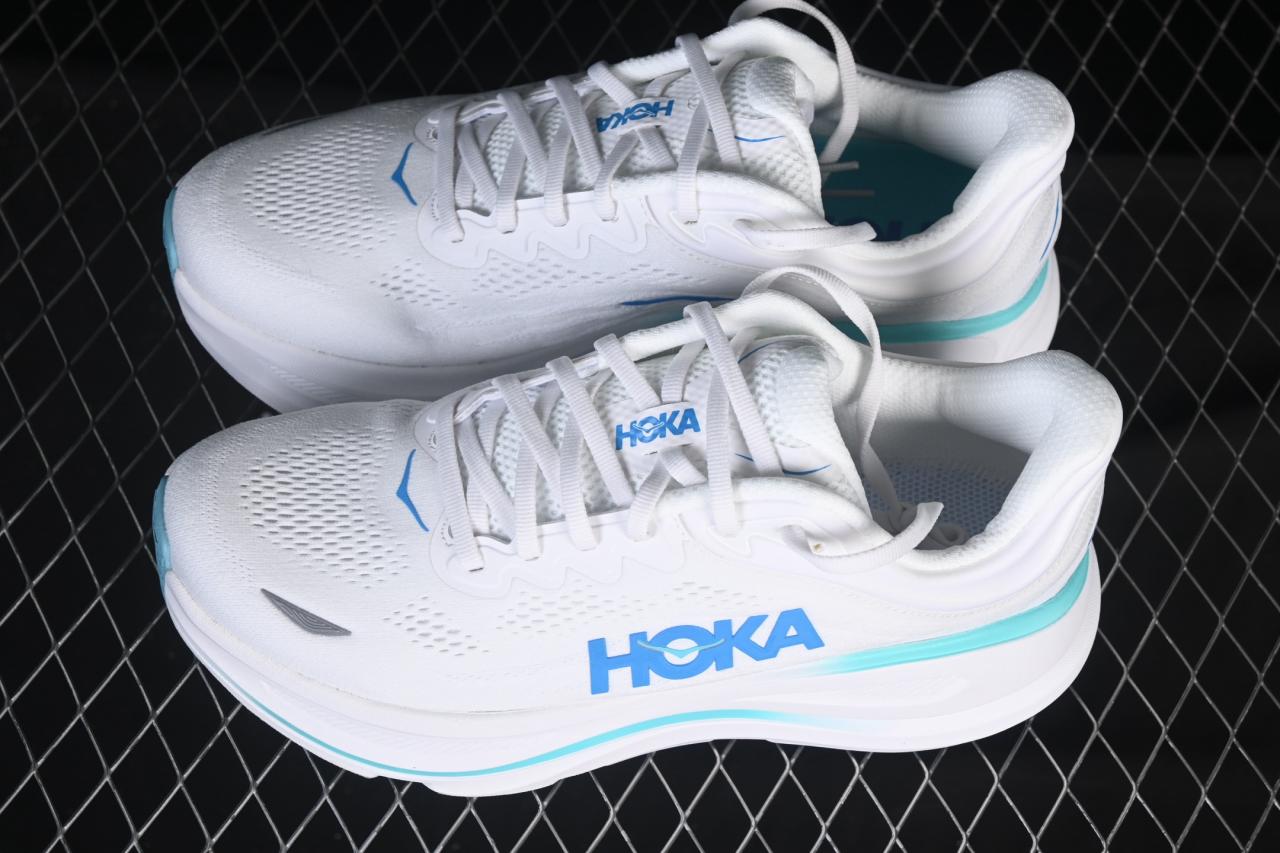 HOKA ONE ONE Bondi 9 1162011 WKB: Max Cushioning & Breathable Design for Road Running插图3