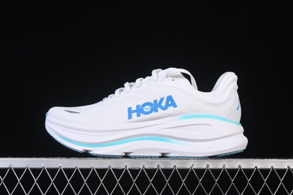 HOKA ONE ONE Bondi 9 1162011 WKB: Max Cushioning & Breathable Design for Road Running