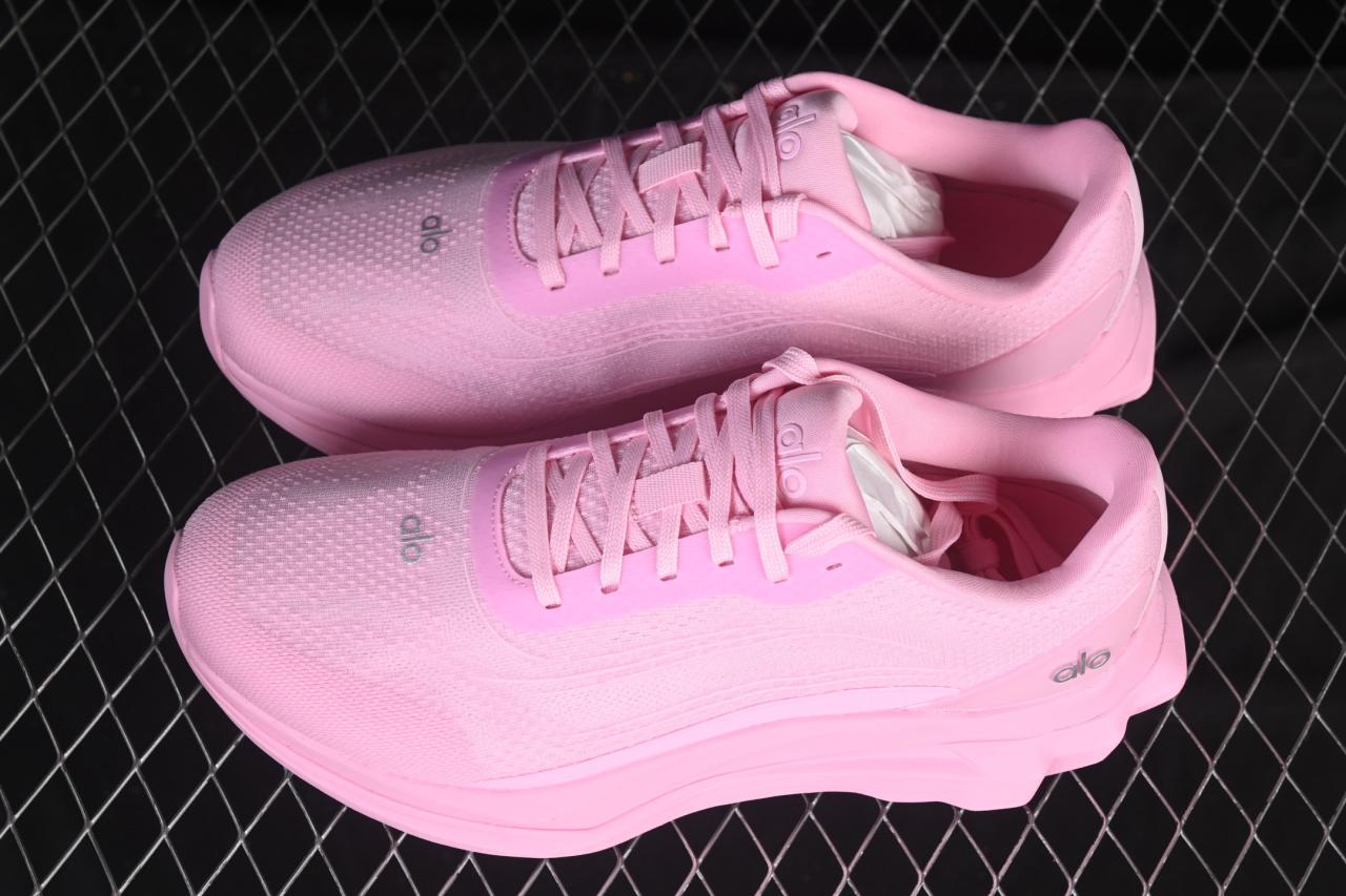 Alo Runner Pink Height-Increasing Shoes: 4CM Platform Comfort Sneakers for Women插图3 Alo Runner Pink Height-Increasing Shoes: 4CM Platform Comfort Sneakers for Women插图3