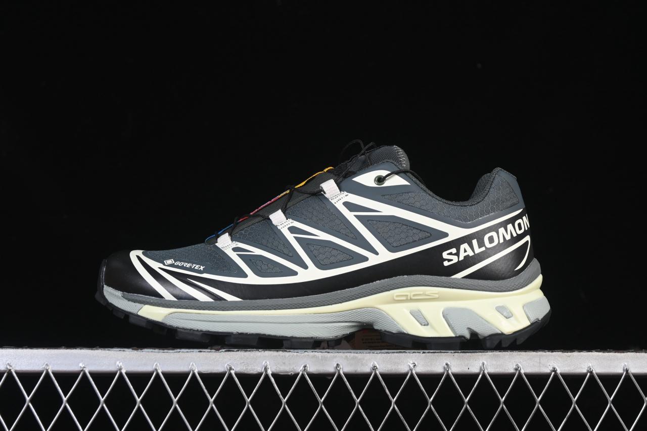 Salomon XT-6 GTX 475813-29: Gore-Tex Waterproof Hiking & Trail Running Shoes