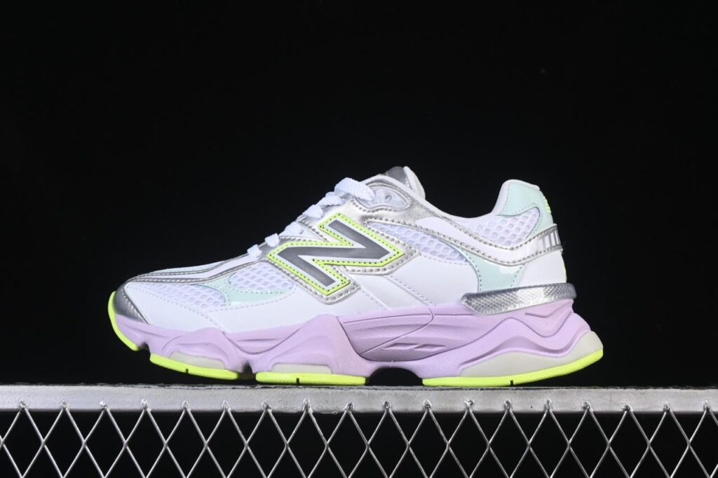 New Balance NB9060 U9060AGT: Retro ABZORB Cushioned Running Shoes with Mesh