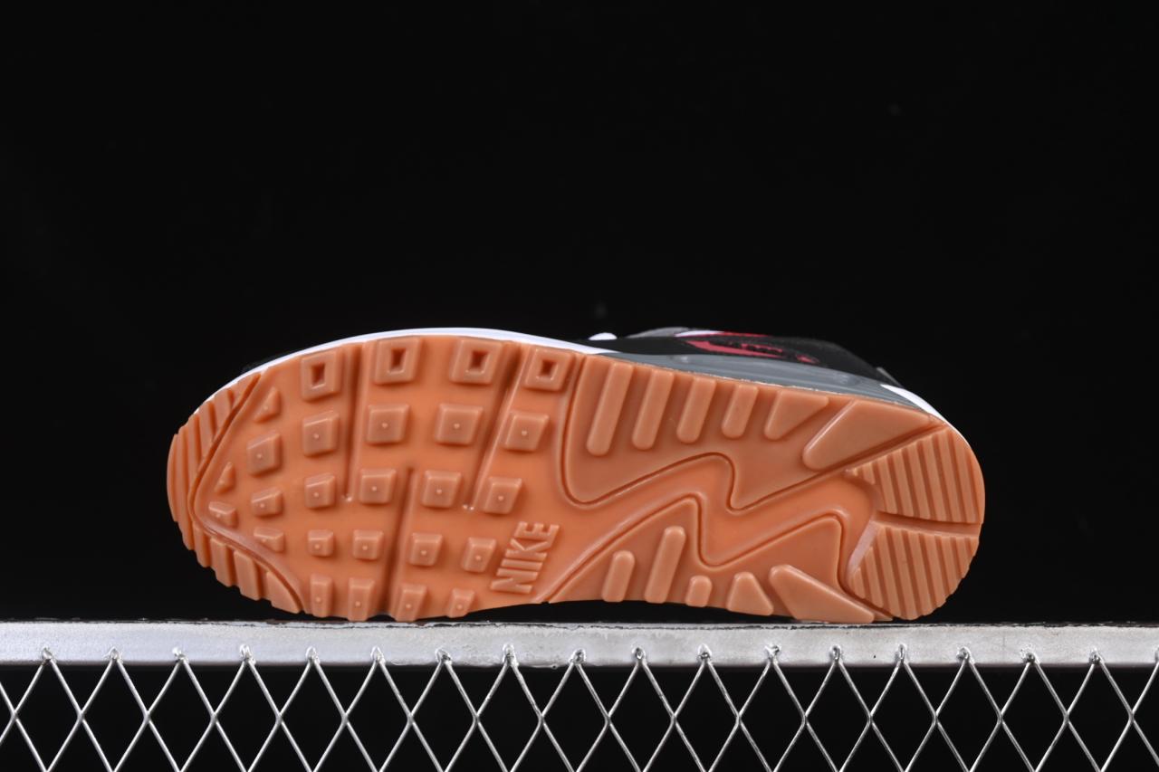 Nike Air Max 90 FB9658-100: White Retro Air Cushioned Running Shoes with Classic Style插图2