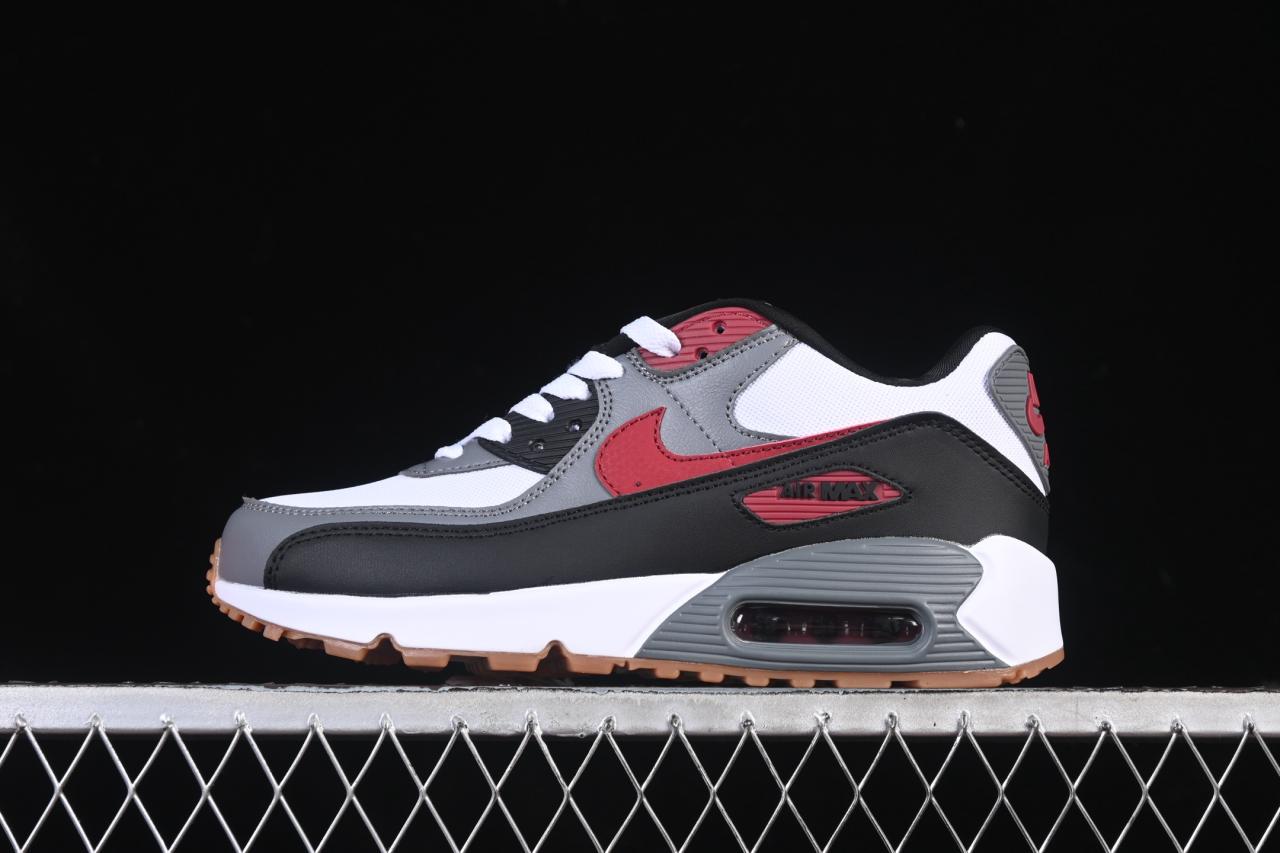 Nike Air Max 90 FB9658-100: White Retro Air Cushioned Running Shoes with Classic Style
