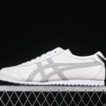 Onitsuka Tiger Mexico 66 1183A942-101: White Red Retro Lifestyle Sneakers with Comfort