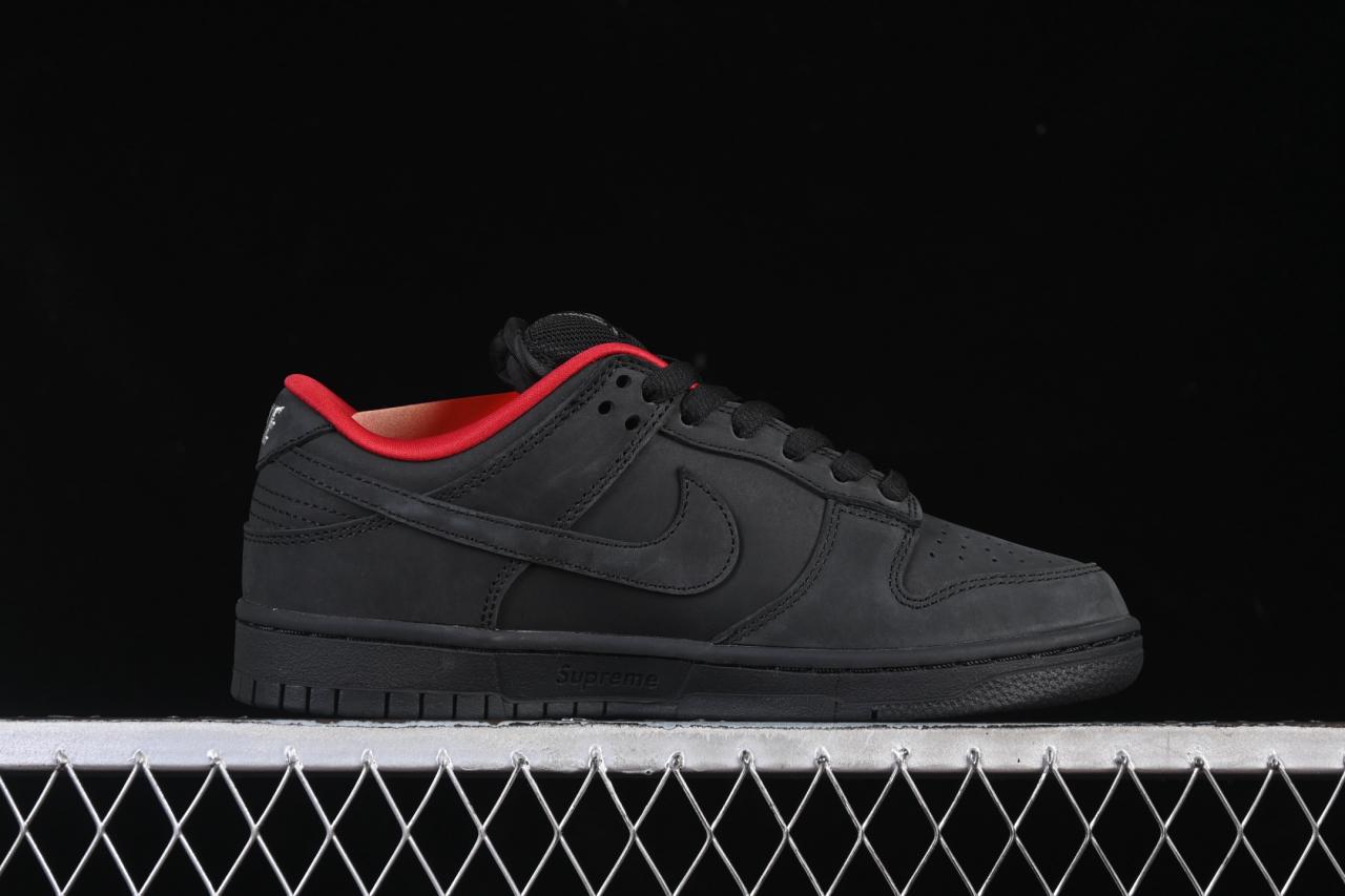 Supreme x Nike SB Dunk Low “Ocean Fog” Black Warrior Sneaker Release Info  & Sizing Guide插图1