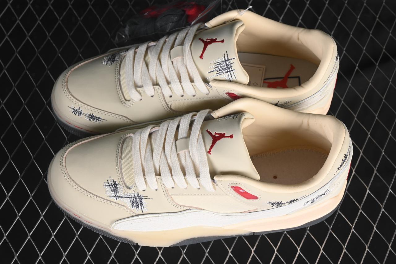 Air Jordan Flight Court SP HQ2958-100 – Stylish Retro Sneakers for Men & Women插图3