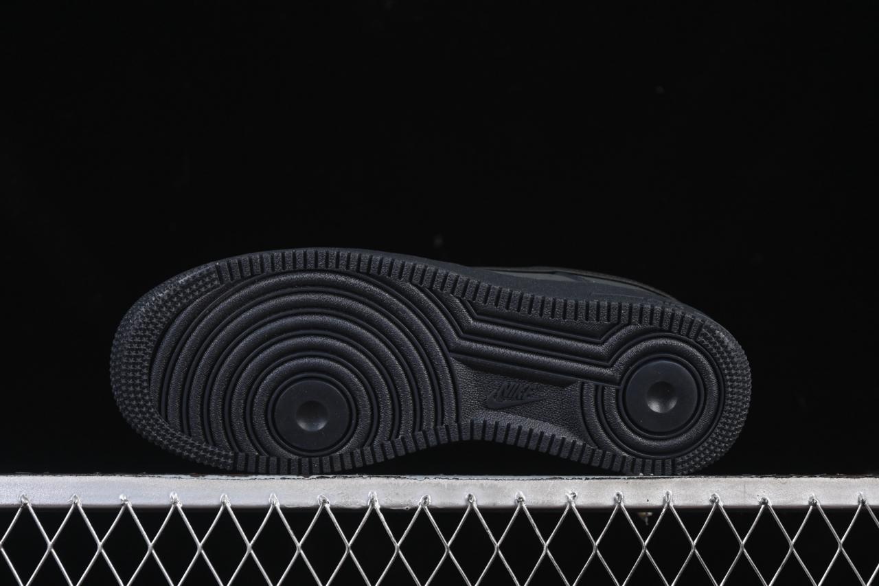 Nike Air Force 1’07 Low CJ9179-001: Premium Black White Lifestyle Sneakers插图2