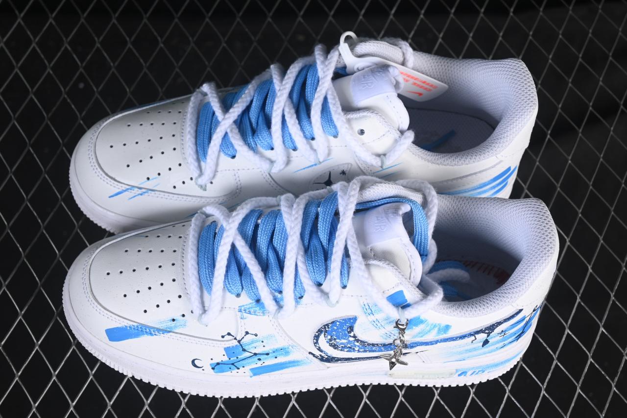 Nike Air Force 1’07 Low Sagittarius 11231221: Zodiac Hand-Painted Sneakers插图3