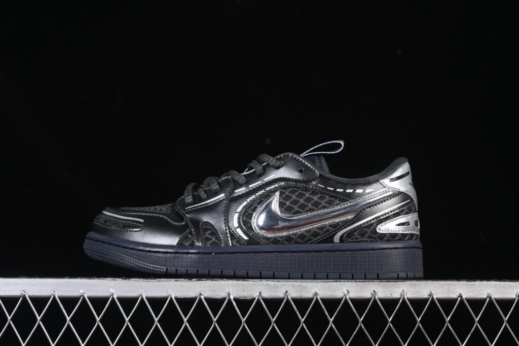 Air Jordan 1 Low “MM V3” HQ2186-001: Space Grey Lifestyle Sneakers with Modern Design