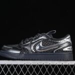 Air Jordan 1 Low “MM V3” HQ2186-001: Space Grey Lifestyle Sneakers with Modern Design