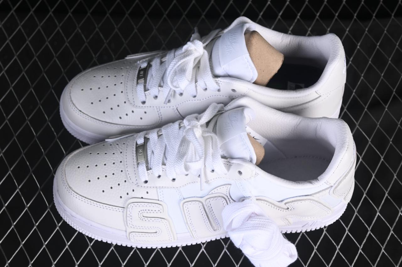 CPFM x Nike Air Force 1 ’07 Low FQ7069-100: Collaborative White Leather Sneakers插图3