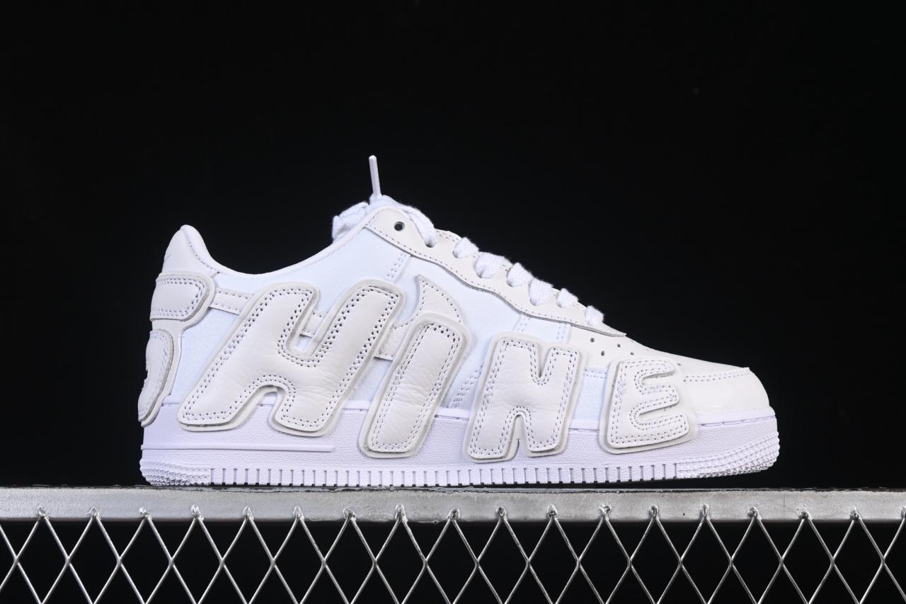 CPFM x Nike Air Force 1 ’07 Low FQ7069-100: Collaborative White Leather Sneakers插图1