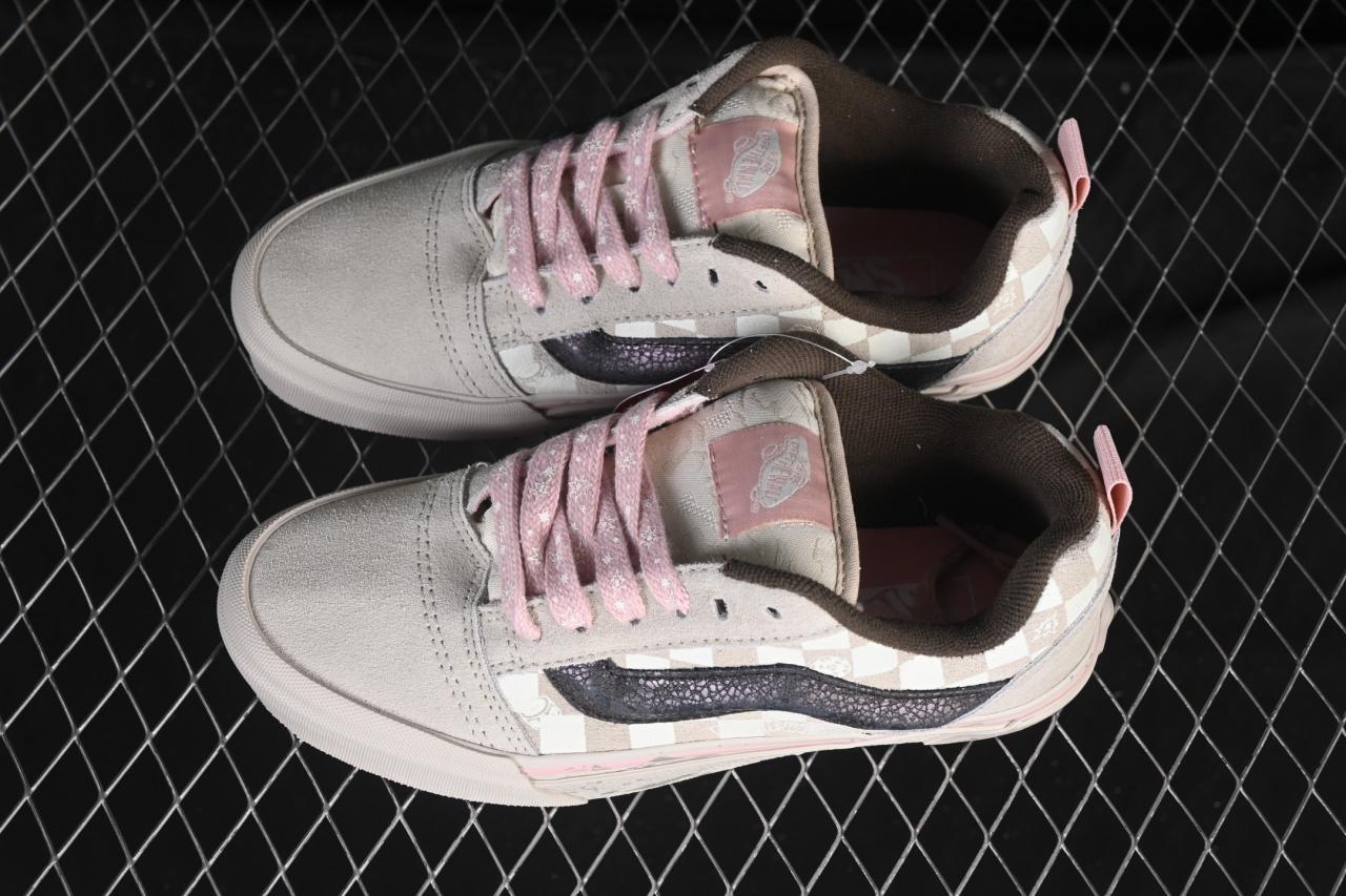 Vans Knu Skool VN000CP6BKA – Authentic Low-Top Skate Shoe with Classic Craftsmanship插图3