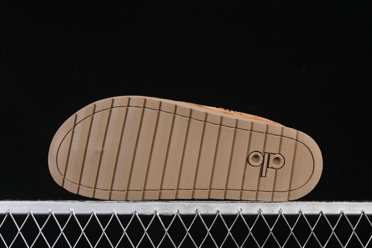 Alo Recovery Slipper in Chestnut – Cozy, Slip-On Fleece-Insulated Footwear for Fall & Winter插图2