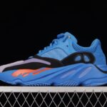 Adidas Yeezy Boost 700 Hi-Res Blue HP6674: Premium Blue Black Purple Sneakers缩略图