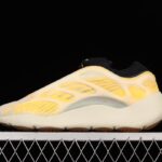 Adidas Yeezy 700 V3 Mono Safflower HP5425: White Yellow Futuristic Design Shoes缩略图