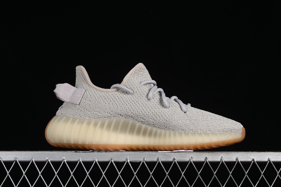 Adidas Yeezy 350V2 Real Boost Basf Sesame F99710 – Premium Earth‑Tone Sneakers插图1