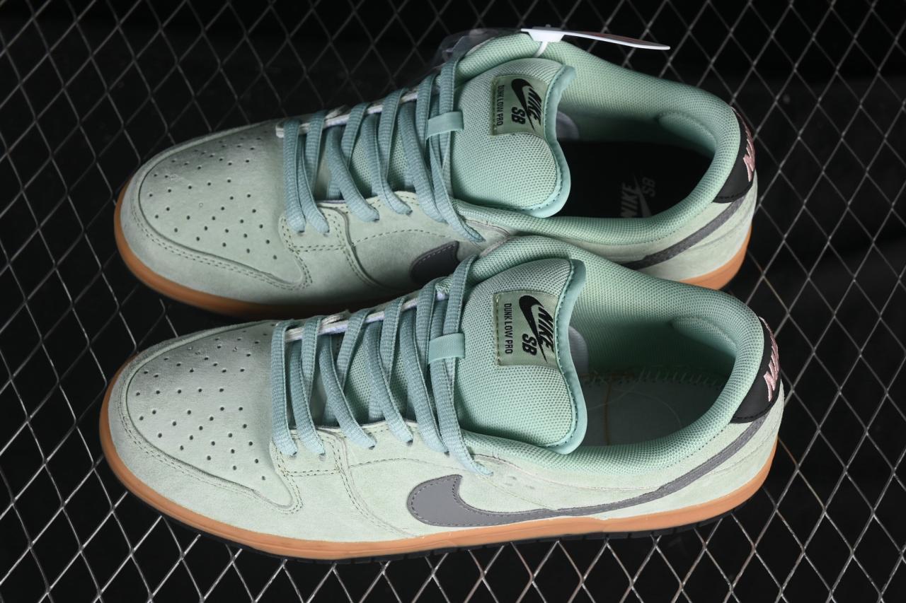 Nike SB Dunk Low Verdugo Mountain HQ1626-300: Mint Green Skate Shoes with Canvas & Suede插图3