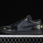 Air Jordan 1 Low Elephant Print IM6568-010: Premium Black Grey Crackle Sneakers缩略图 Air Jordan 1 Low Elephant Print IM6568-010: Premium Black Grey Crackle Sneakers