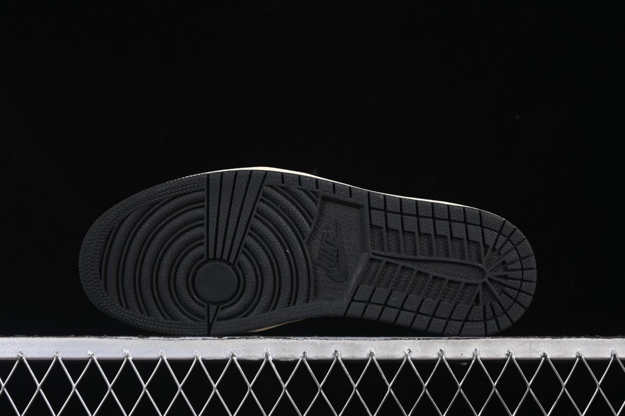 Travis Scott x Air Jordan 1 Low OG DM7866-201: Reverse Swoosh Premium Sneakers插图2