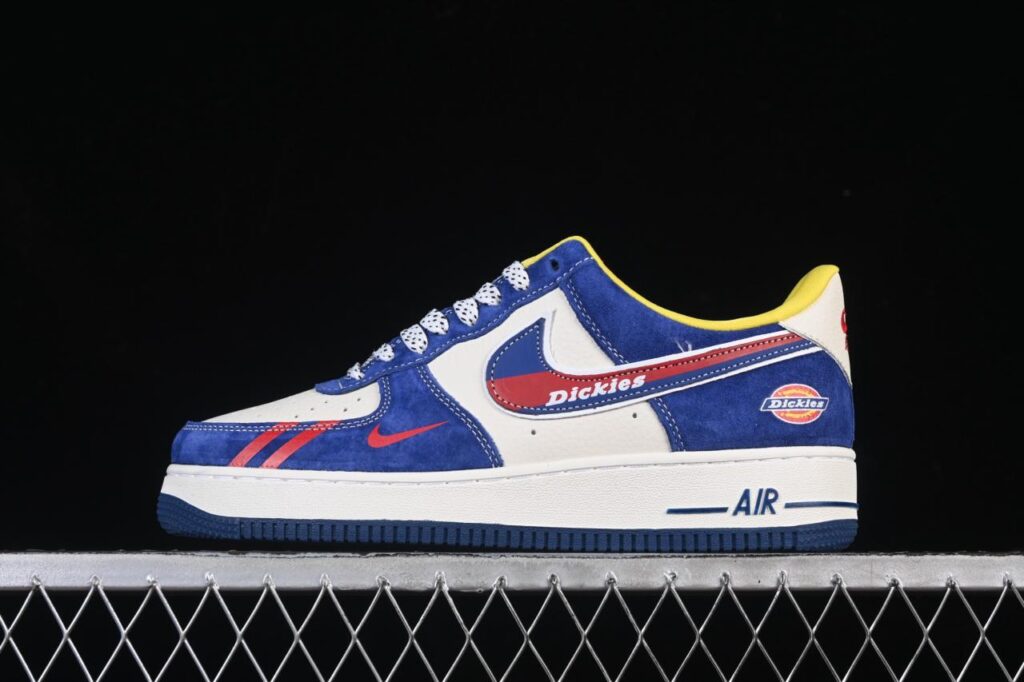 Nike Air Force 1 ’07 Low Dickies SY1388-006: White Blue Collaboration Sneakers缩略图
