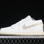 Air Jordan 1 Low Sail Gold HV5157-100: Retro Lifestyle Sneakers with Premium Comfort缩略图