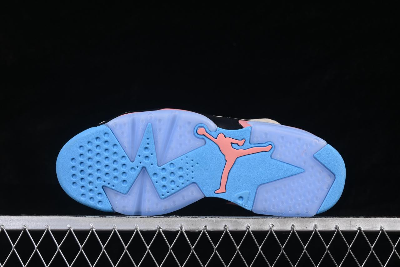 A Ma Maniére x Air Jordan 6 Retro Sail IF3103-100: Premium Khaki Collaboration Sneakers插图2