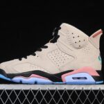 A Ma Maniére x Air Jordan 6 Retro Sail IF3103-100: Premium Khaki Collaboration Sneakers缩略图