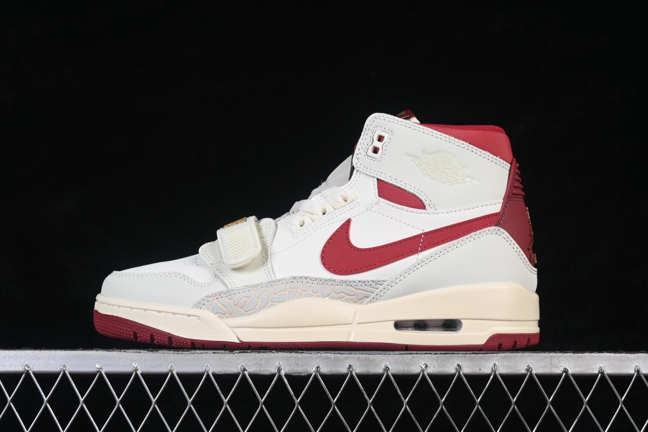 Air Jordan Legacy 312 Year of Horse IQ9785-161: Velcro Strap CNY Limited Edition Sneakers